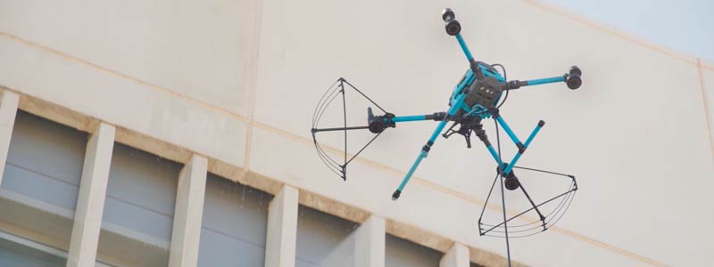 Tecnología al servicio de la seguridad: drones para el mantenimiento de fachadas